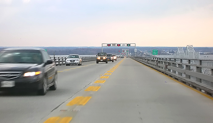 current chesapeake bay bridge traffic